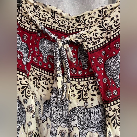 Women's Kamana Boho Hippie Festival
Purple Wrap Pants Elephants - Picture 5 of 8